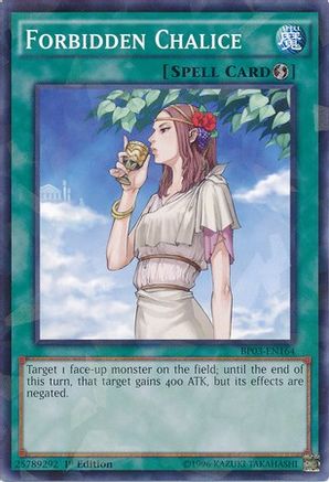 Forbidden Chalice [BP03-EN164] Shatterfoil Rare - Yu-Gi-Oh! - Card Brawlers | Quebec | Canada |