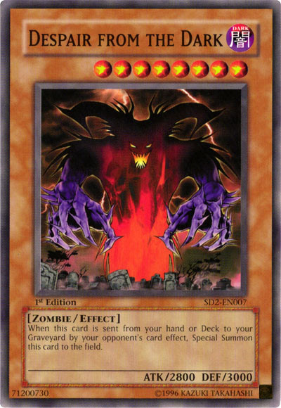 Despair from the Dark [SD2-EN007] Common - Yu-Gi-Oh! - Card Brawlers | Quebec | Canada |