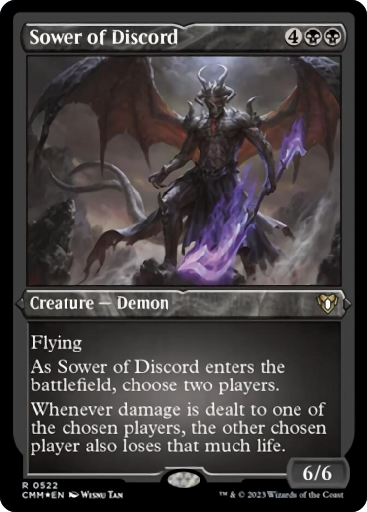 Sower of Discord (Foil Etched) [Commander Masters] - Magic: The Gathering - Card Brawlers | Quebec | Canada |