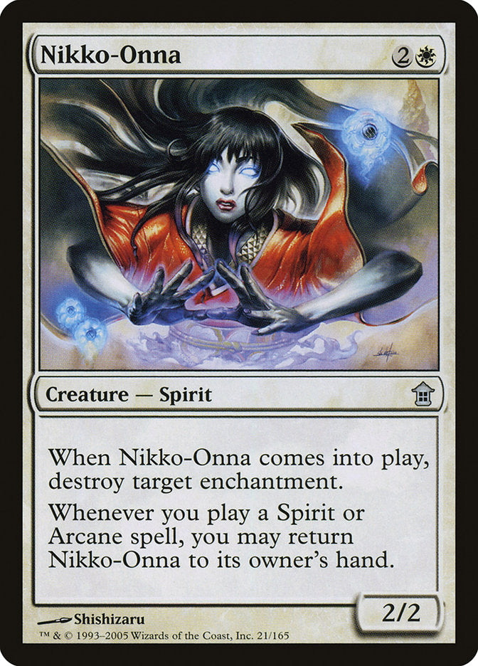 Nikko-Onna [Saviors of Kamigawa] - Magic: The Gathering - Card Brawlers | Quebec | Canada |