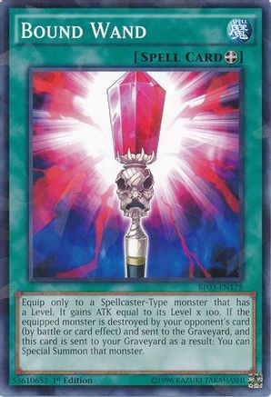 Bound Wand [BP03-EN175] Shatterfoil Rare - Yu-Gi-Oh! - Card Brawlers | Quebec | Canada |