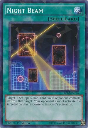 Night Beam [BP03-EN176] Shatterfoil Rare - Yu-Gi-Oh! - Card Brawlers | Quebec | Canada |