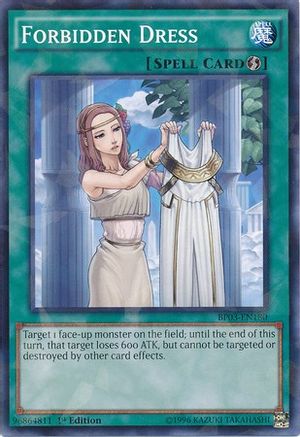 Forbidden Dress [BP03-EN180] Shatterfoil Rare - Yu-Gi-Oh! - Card Brawlers | Quebec | Canada |