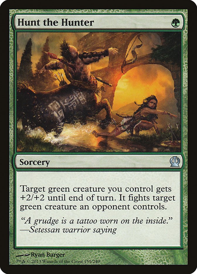Hunt the Hunter [Theros] - Magic: The Gathering - Card Brawlers | Quebec | Canada |