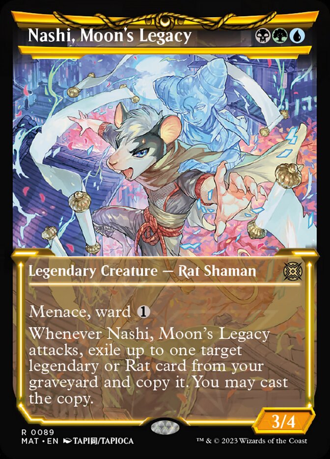 Nashi, Moon's Legacy (Showcase) [March of the Machine: The Aftermath] - Magic: The Gathering - Card Brawlers | Quebec | Canada |