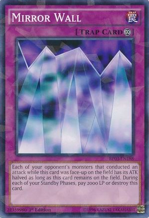 Mirror Wall [BP03-EN188] Shatterfoil Rare - Yu-Gi-Oh! - Card Brawlers | Quebec | Canada |