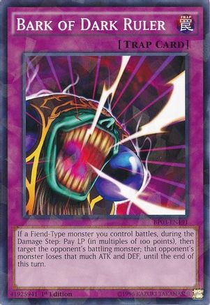 Bark of Dark Ruler [BP03-EN191] Shatterfoil Rare - Yu-Gi-Oh! - Card Brawlers | Quebec | Canada |