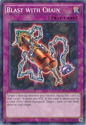 Blast with Chain [BP03-EN194] Shatterfoil Rare - Yu-Gi-Oh! - Card Brawlers | Quebec | Canada |