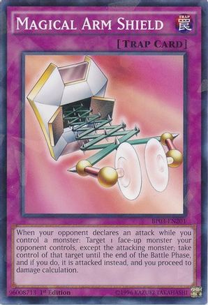 Magical Arm Shield [BP03-EN201] Shatterfoil Rare - Yu-Gi-Oh! - Card Brawlers | Quebec | Canada |