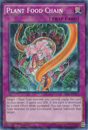 Plant Food Chain [BP03-EN212] Shatterfoil Rare - Yu-Gi-Oh! - Card Brawlers | Quebec | Canada |