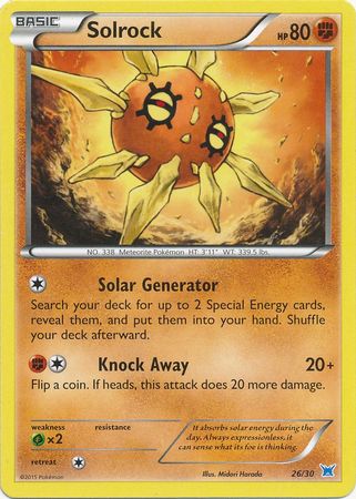 Solrock (26/30) [XY: Trainer Kit 2 - Latios] - Card Brawlers | Quebec | Canada | Yu-Gi-Oh!