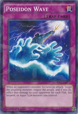 Poseidon Wave [BP03-EN223] Shatterfoil Rare - Yu-Gi-Oh! - Card Brawlers | Quebec | Canada |
