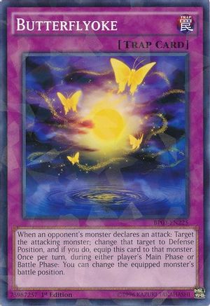 Butterflyoke [BP03-EN225] Shatterfoil Rare - Yu-Gi-Oh! - Card Brawlers | Quebec | Canada |