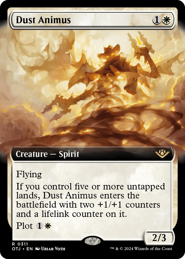 Dust Animus (Extended Art) [Outlaws of Thunder Junction] - Magic: The Gathering - Card Brawlers | Quebec | Canada |