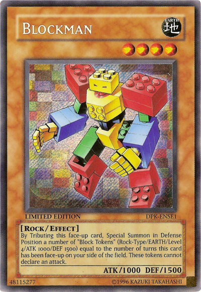 Blockman [DPK-ENSE1] Secret Rare - Yu-Gi-Oh! - Card Brawlers | Quebec | Canada |