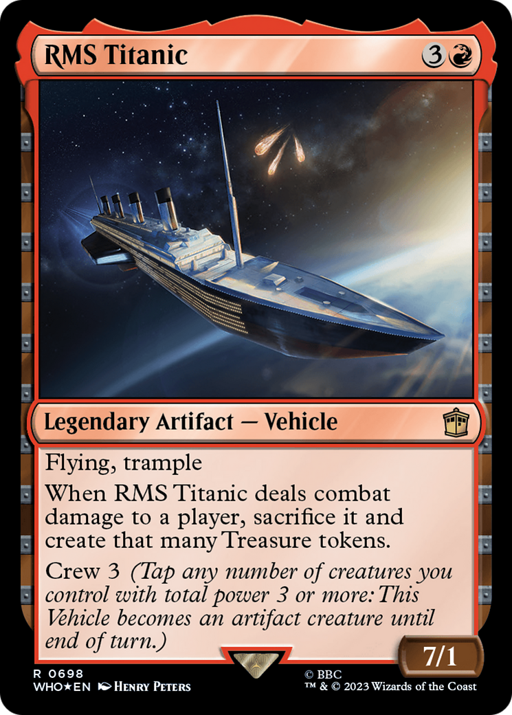 RMS Titanic (Surge Foil) [Doctor Who] - Magic: The Gathering - Card Brawlers | Quebec | Canada |