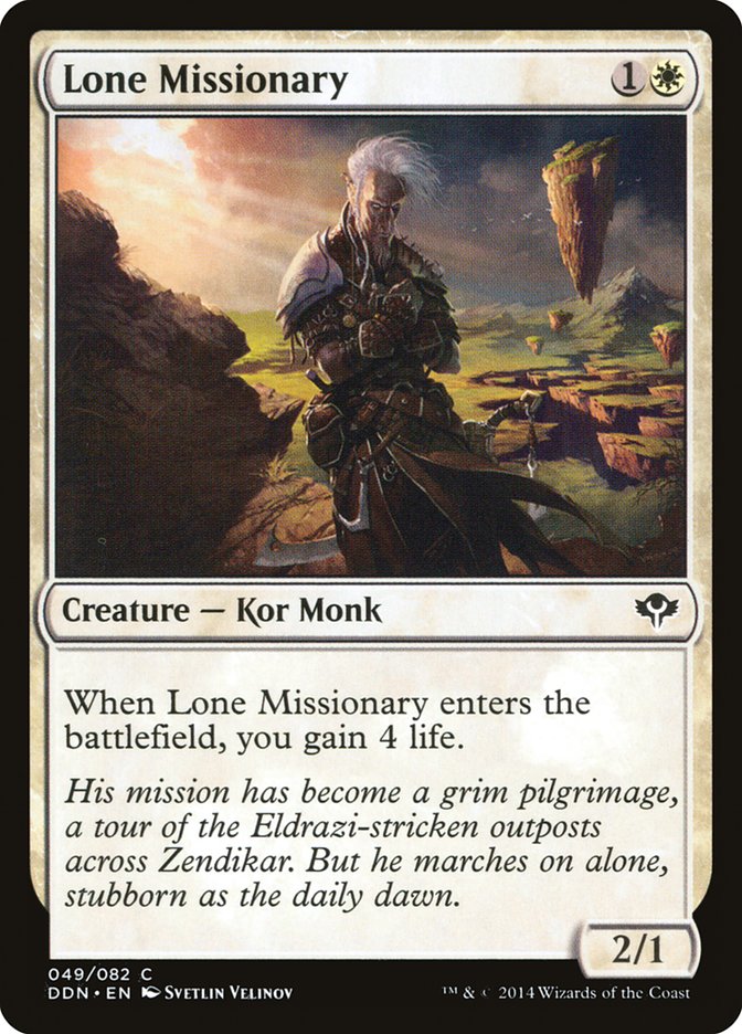 Lone Missionary [Duel Decks: Speed vs. Cunning] - Magic: The Gathering - Card Brawlers | Quebec | Canada |