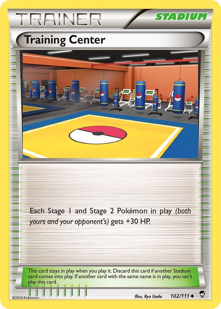 Training Center (102/111) [XY: Furious Fists] - Pokémon - Card Brawlers | Quebec | Canada |