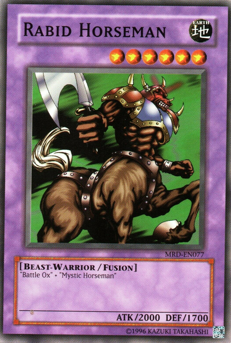 Rabid Horseman [MRD-EN077] Common - Yu-Gi-Oh! - Card Brawlers | Quebec | Canada |