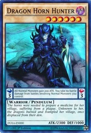 Dragon Horn Hunter [DUEA-EN000] Super Rare - Yu-Gi-Oh! - Card Brawlers | Quebec | Canada |