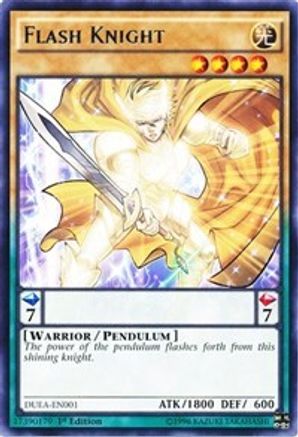 Flash Knight [DUEA-EN001] Rare - Yu-Gi-Oh! - Card Brawlers | Quebec | Canada |