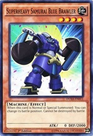 Superheavy Samurai Blue Brawler [DUEA-EN011] Common - Yu-Gi-Oh! - Card Brawlers | Quebec | Canada |