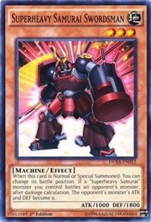 Superheavy Samurai Swordsman [DUEA-EN012] Common - Yu-Gi-Oh! - Card Brawlers | Quebec | Canada |