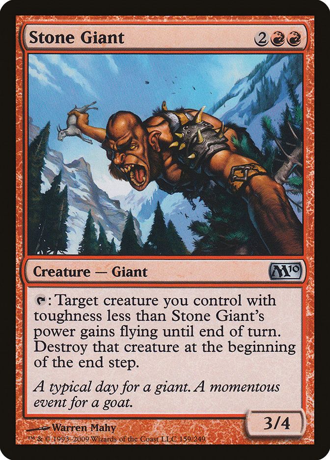 Stone Giant [Magic 2010] - Magic: The Gathering - Card Brawlers | Quebec | Canada |