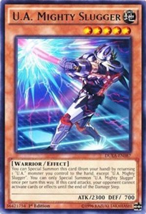 U.A. Mighty Slugger [DUEA-EN087] Rare - Yu-Gi-Oh! - Card Brawlers | Quebec | Canada |