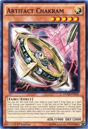 Artifact Chakram [DUEA-EN033] Common - Yu-Gi-Oh! - Card Brawlers | Quebec | Canada |