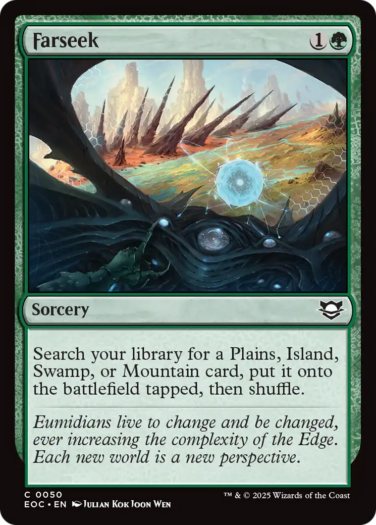 Farseek [Edge of Eternities Commander] - Magic: The Gathering - Card Brawlers | Quebec | Canada |