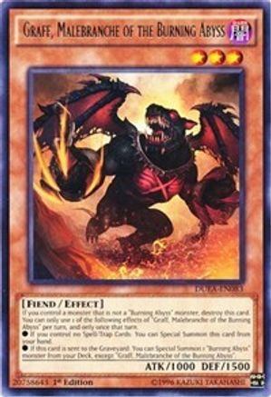 Graff, Malebranche of the Burning Abyss [DUEA-EN083] Rare - Yu-Gi-Oh! - Card Brawlers | Quebec | Canada |