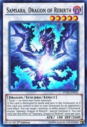 Samsara, Dragon of Rebirth [DUEA-EN052] Super Rare - Yu-Gi-Oh! - Card Brawlers | Quebec | Canada |