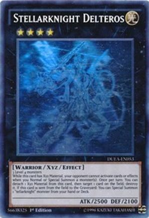 Stellarknight Delteros [DUEA-EN053] Ghost Rare - Yu-Gi-Oh! - Card Brawlers | Quebec | Canada |