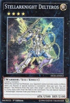 Stellarknight Delteros [DUEA-EN053] Secret Rare - Yu-Gi-Oh! - Card Brawlers | Quebec | Canada |