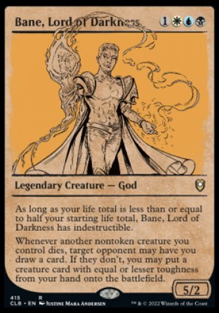 Bane, Lord of Darkness (Showcase) [Commander Legends: Battle for Baldur's Gate] - Magic: The Gathering - Card Brawlers | Quebec | Canada |