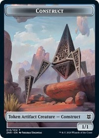 Construct // Illusion Double-Sided Token [Zendikar Rising Tokens] - Magic: The Gathering - Card Brawlers | Quebec | Canada |
