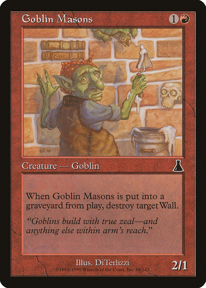 Goblin Masons [Urza's Destiny] - Magic: The Gathering - Card Brawlers | Quebec | Canada |