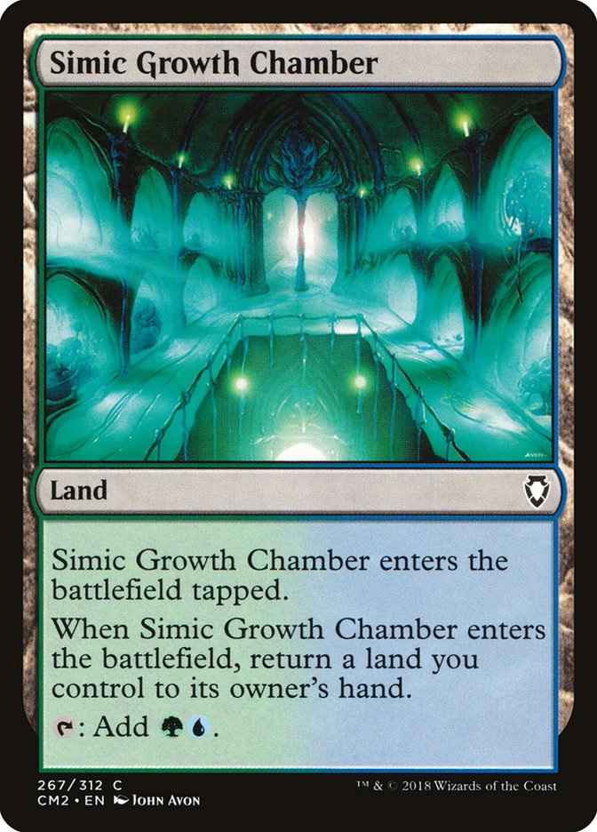 Simic Growth Chamber [Commander Anthology Volume II] - Magic: The Gathering - Card Brawlers | Quebec | Canada |