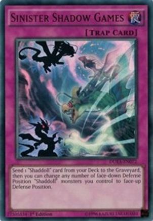 Sinister Shadow Games [DUEA-EN072] Ultra Rare - Yu-Gi-Oh! - Card Brawlers | Quebec | Canada |