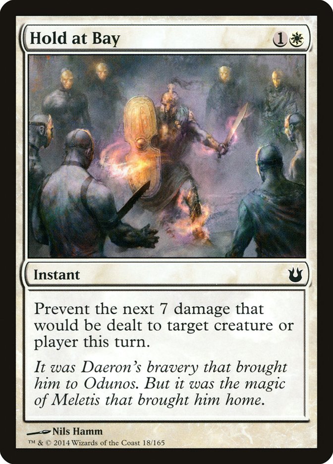 Hold at Bay [Born of the Gods] - Magic: The Gathering - Card Brawlers | Quebec | Canada |