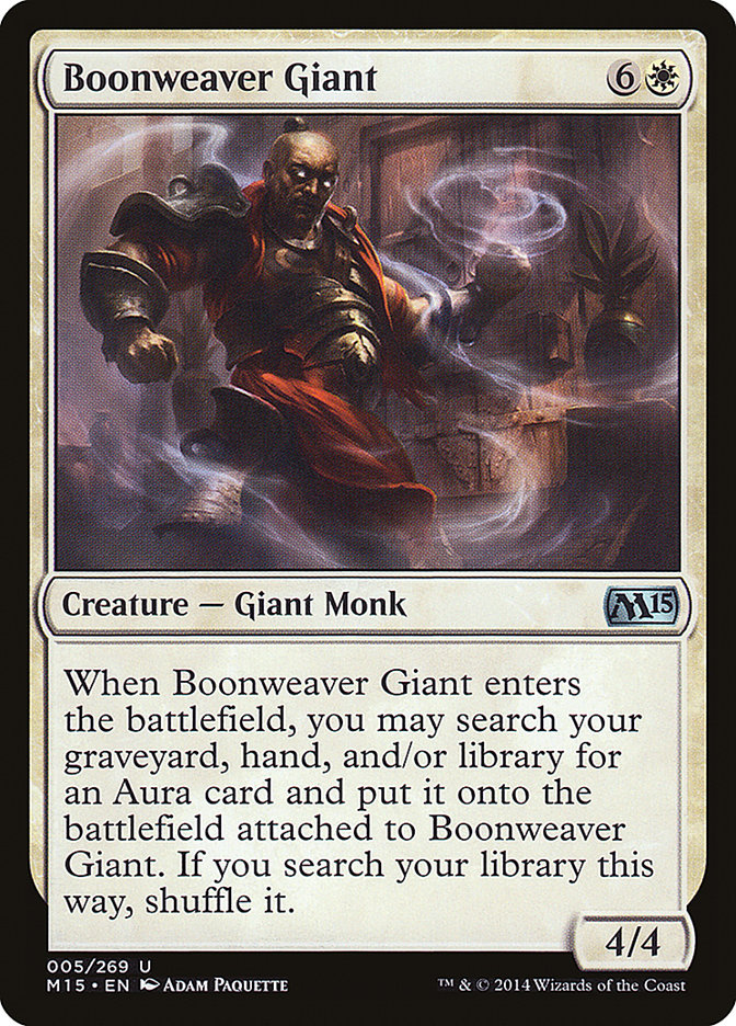 Boonweaver Giant [Magic 2015] - Magic: The Gathering - Card Brawlers | Quebec | Canada |