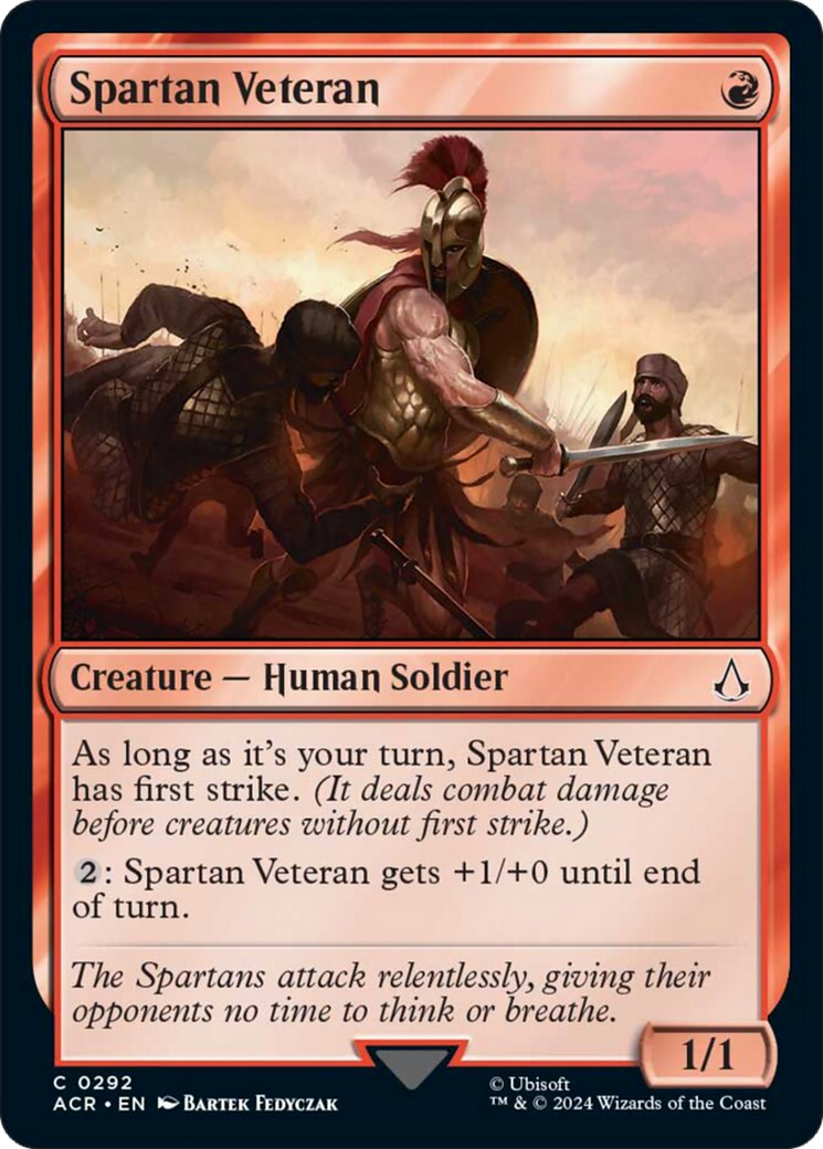 Spartan Veteran [Assassin's Creed] - Magic: The Gathering - Card Brawlers | Quebec | Canada |