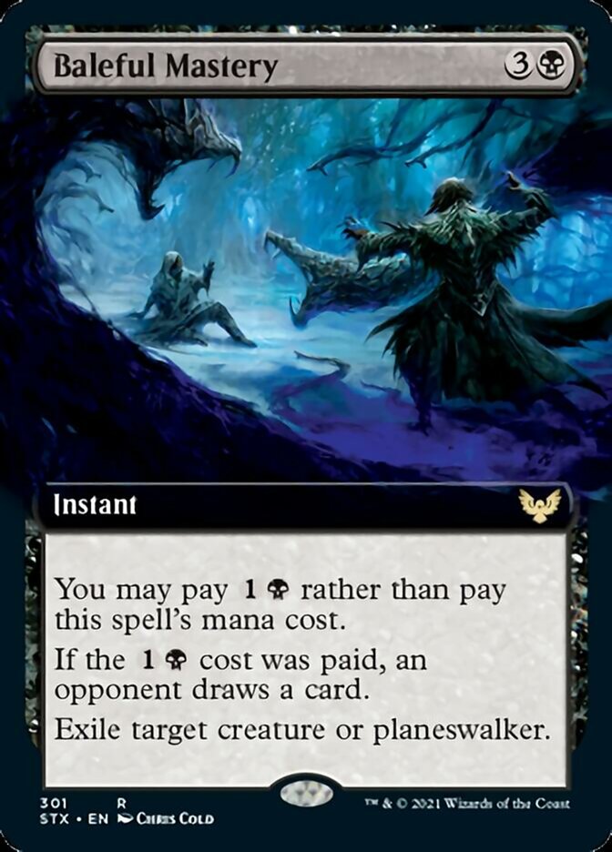 Baleful Mastery (Extended Art) [Strixhaven: School of Mages] - Magic: The Gathering - Card Brawlers | Quebec | Canada |