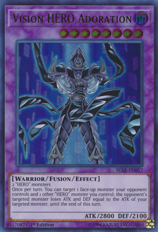 Vision Hero Adoration [BLLR-EN057] Ultra Rare - Yu-Gi-Oh! - Card Brawlers | Quebec | Canada |