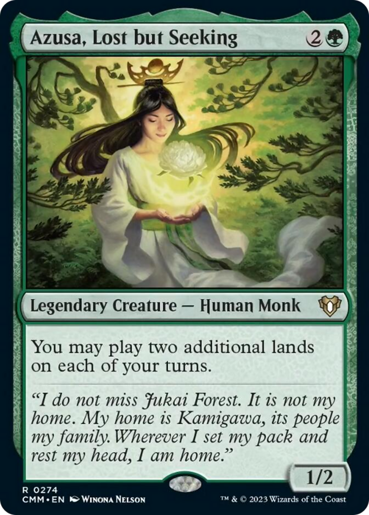 Azusa, Lost but Seeking [Commander Masters] - Magic: The Gathering - Card Brawlers | Quebec | Canada |