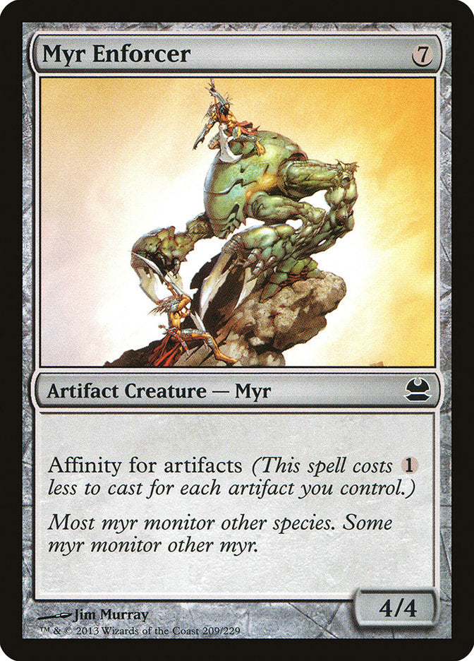 Myr Enforcer [Modern Masters] - Magic: The Gathering - Card Brawlers | Quebec | Canada |
