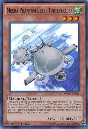 Mecha Phantom Beast Turtletracer [MP14-EN001] Super Rare - Yu-Gi-Oh! - Card Brawlers | Quebec | Canada |