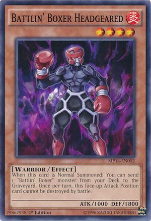 Battlin' Boxer Headgeared [MP14-EN002] Common - Yu-Gi-Oh! - Card Brawlers | Quebec | Canada |