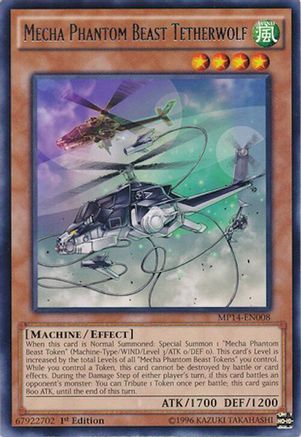 Mecha Phantom Beast Tetherwolf [MP14-EN008] Rare - Yu-Gi-Oh! - Card Brawlers | Quebec | Canada |